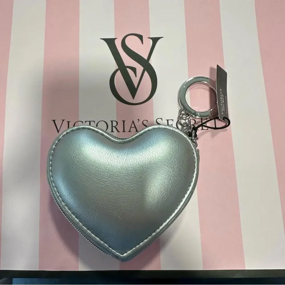 Victoria’s Secert Heart Pouch Keychain